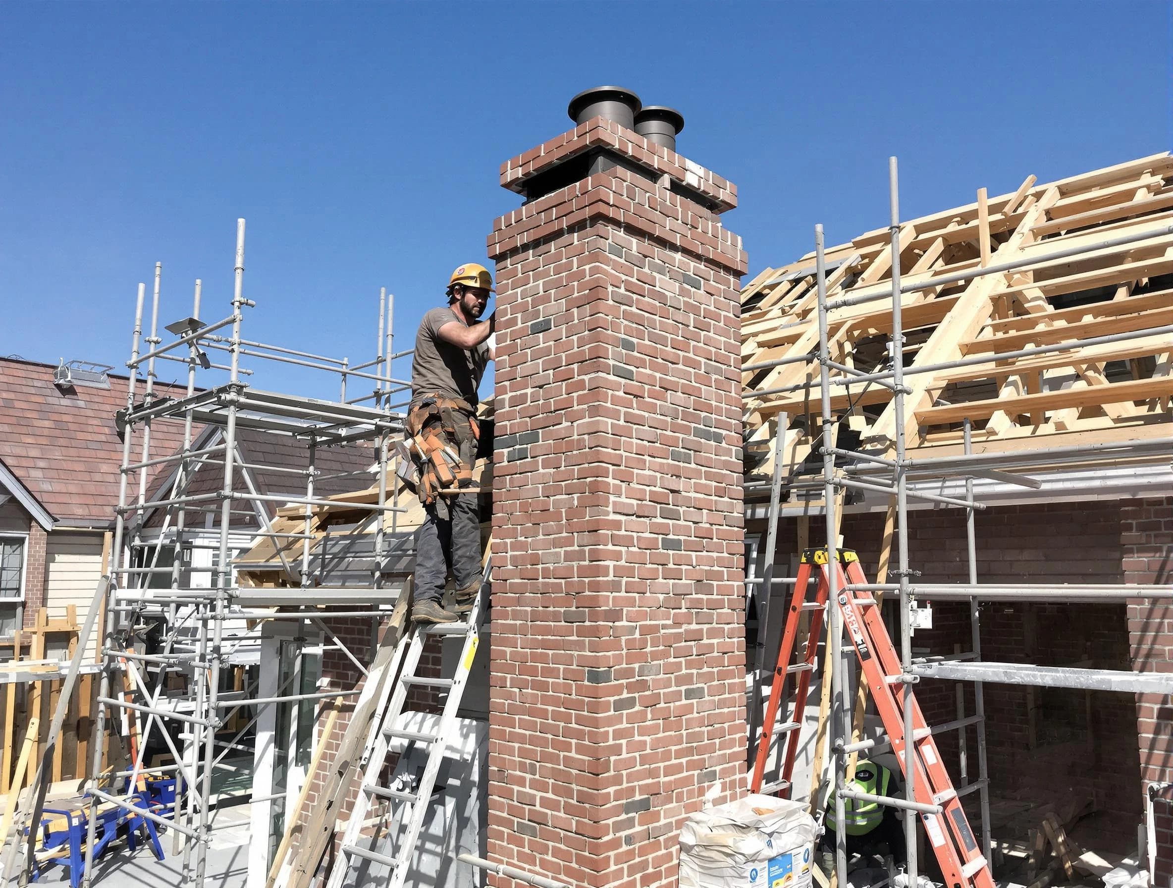 New chimney installation completed by Lawrenceville Chimney Sweep in Lawrenceville, GA