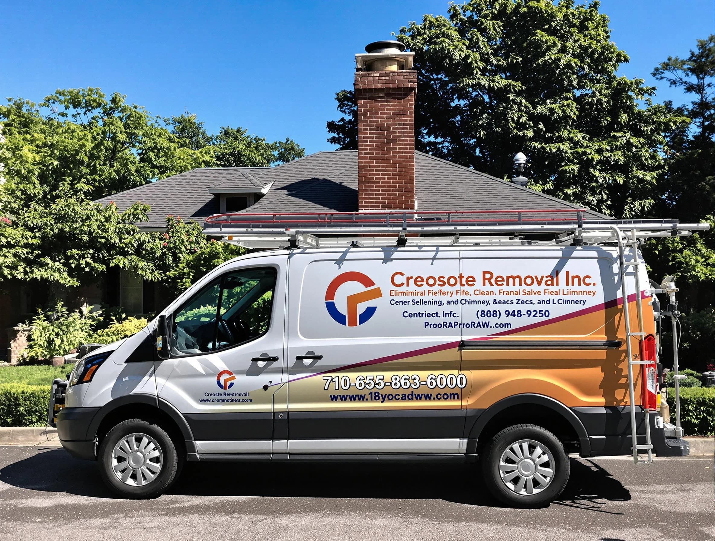 Lawrenceville Chimney Sweep technician removing creosote safely in Lawrenceville, GA